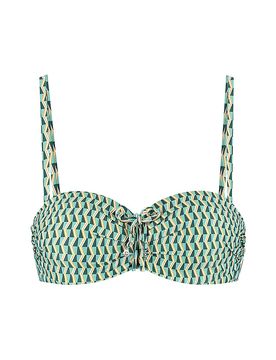 Bikinioberteil de mujer verde 42D
