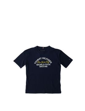 T-shirt girocollo BLU NAVY 10
