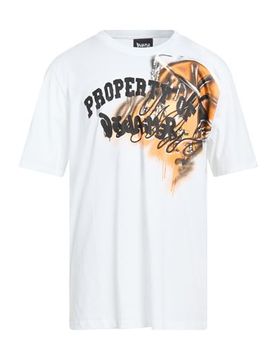 T-shirts Herren Weiß M,XL Herren