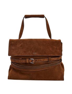 Moschino Tie Me Borsa Scamosciato