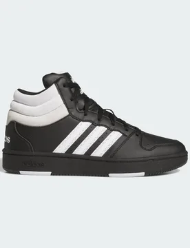 Scarpe Hoops Mid Classic 42 Core Black / Cloud White / Orbit Grey - Adidas - FashionsVida