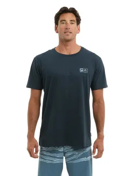 Prem Wahoo Icon Short Sleeve T-shirt Dark Navy L Men - PELAGIC - FashionsVida