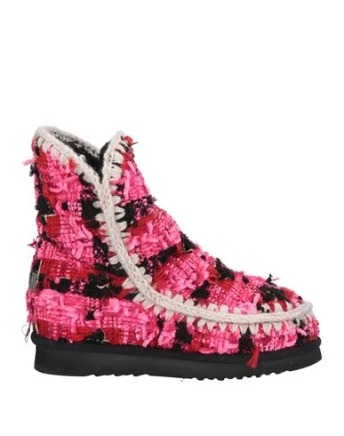 Botines de caña alta Mujer Fucsia 37 Mujer - Mou - FashionsVida