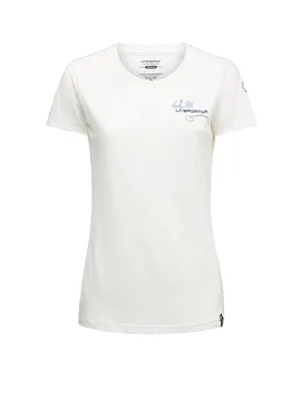 Damen Klettershirt Climb Flower weiss S W - La Sportiva - FashionsVida