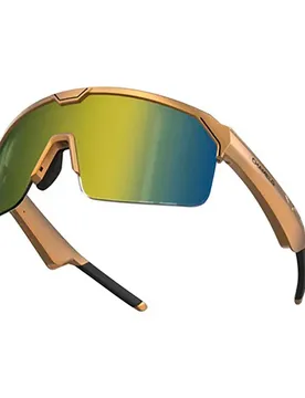 Occhiali Da Sole Fotocromatici Music Shield Gen 2 With Manual Tint Adjustment And Audio Integrated Gold
