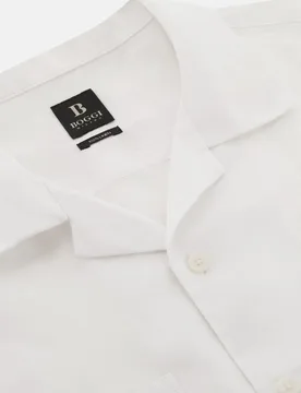 Camisa de lino regular fit - Boggi Milano - FashionsVida