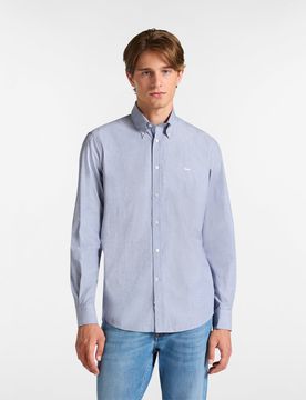 Harmont&blaine camicia uomo blu navy