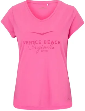 Alisja Damen T-Shirt, rot L - Venice Beach - FashionsVida