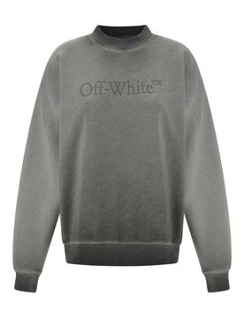 Off-White Felpa da skate da bucato