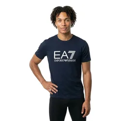Ea7 Emporio Armani T-shirt à Manches Courtes 7m001412_af22264 Armani Blue S