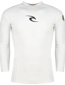 Rash Guard Manches Longues Waves Upf White M - Rip curl - FashionsVida