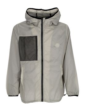 Giacca a Vento Uomo Yeti Nylon Ripstop Windbreaker Grey