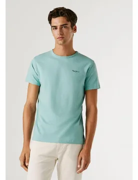 Camiseta de hombre ajustada con logotipo - Pepe Jeans - FashionsVida
