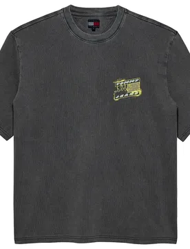 T-shirt à Manches Courtes 90´s Bubble Flag Black M