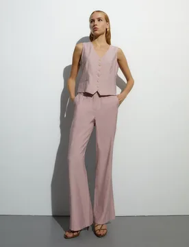 Andam - Chaleco de mujer liso - Andam - FashionsVida