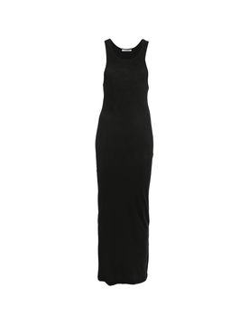 Round Neck Sleeveless Slim Fit Midi Dress