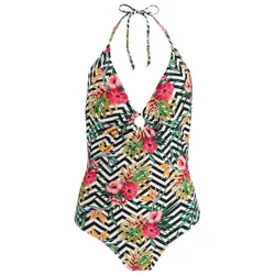 Kinka Halter Swimsuit Black L Women
