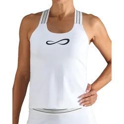 Gloss Sleeveless T-shirt White M