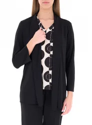 Cardigan aperto NERO 52