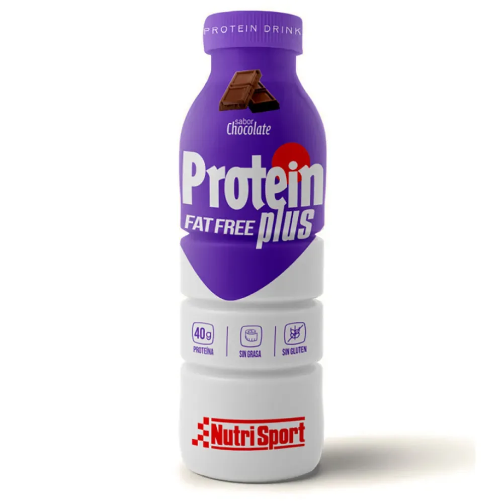 Boîte De Boisson Protéinée Plus Chocolat 500ml 12 Unités - Nutrisport - FashionsVida