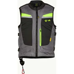 Gilet Mab V4.0 Airbag Grigio Nero taglia L/XL