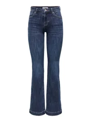 Jeans - ONLPOWER MID FLARED PUSHUP DNM GEN332 - XS bis XL - für Damen - Größe L - blau - Frauen - female