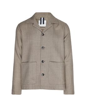 Overshirt braun S herren