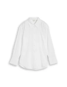 Blouse shirt with linen female - 38 - FashionsVida