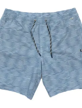 Short De Bain Crew Volley Channel Blue XL