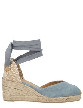 Women's 100% Cotton Wedge Espadrilles