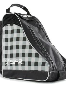Fourreau Designer Ice & Skate Bag Black Chequered One Size unisex - Sfr Skates - FashionsVida