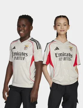 Maglia Away Benfica 25/26 - Beige, beige beige Bambino taglia 9-10Y - Adidas - FashionsVida
