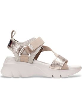 Para mujer. HV254007 Sandalias Dakar (40), Piel, 3 a 5cm, Velcro, Casual