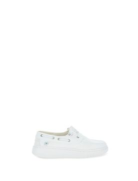 Polacchini in tessuto BIANCO 36