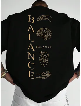 Pieza Camiseta de manga corta holgada con estampado de moda para hombre Diseño exquisito Esencial de verano Fácil de combinar, muestra tu estilo - Shein - FashionsVida