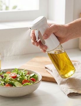 Dispenser per olio d'oliva - bianco