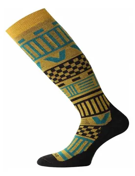 Chaussettes Longues Sla Yellow / Black EU 46-49 Homme