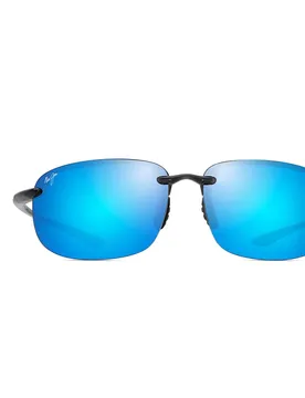 Occhiali Da Sole Polarizzati Hookipa Xlarge Translucent Grey Blue Hawaii/CAT3