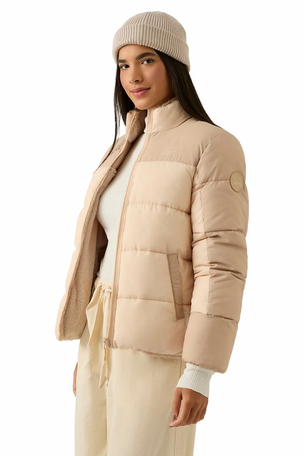 Reversible Puffer Womens Jacket - - Size: XL - Reebok - FashionsVida