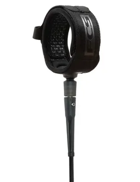 Leash De Surf 5´ Comp Essential Small Cuff Black One Size unisex - FCS - FashionsVida