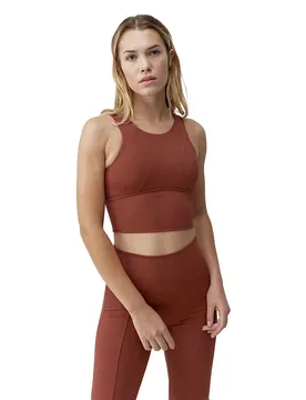Top De Sport à Maintien Moyen-élevé Elin Caoba XS