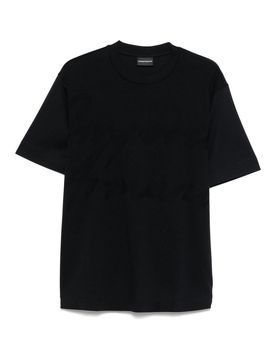 T-shirt in cotone logo