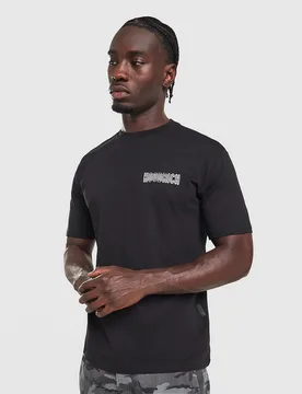 Chromatic T-Shirt - Herren, Schwarz - male - Size: XS - Hoodrich - FashionsVida