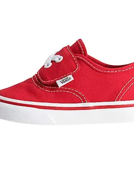 Scarpe Da Ginnastica Per Bambini Piccoli Authentic Elastic V Red EU 23 1/2 - Vans - FashionsVida