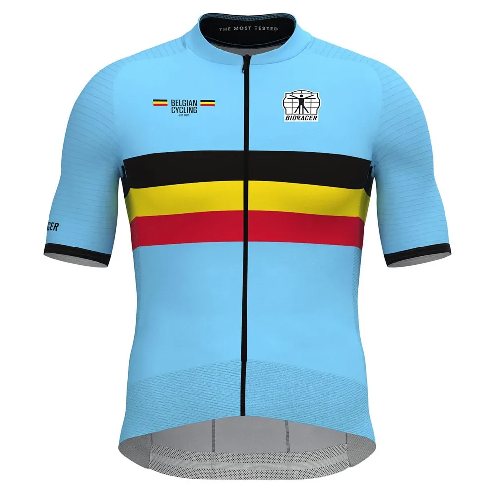 Maillot à Manches Courtes Official Belgian - Bioracer - FashionsVida