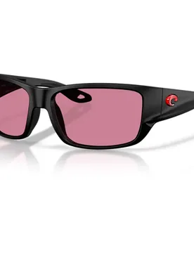 Schoolie Polarized Sunglasses Matte Black Rose 580P/CAT3 Men - Costa - FashionsVida