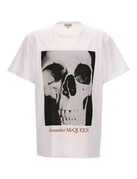 Alexander Mcqueen T-shirt stampata