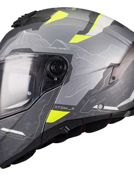 Casco Moto Modulare P/J ATOM 2 SV HIGHLANDS E2 Gi taglia S - MT Helmets - FashionsVida