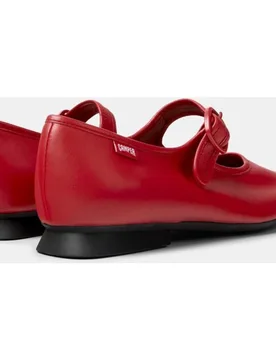Merceditas planas de mujer casi myra de piel - Camper - FashionsVida