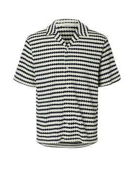 Sobrecamisa SLHDYLAN azul M - Selected - FashionsVida